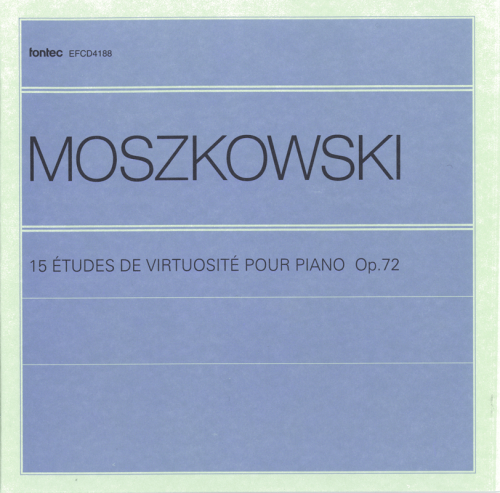 CD モシュコフスキー　15の練習曲