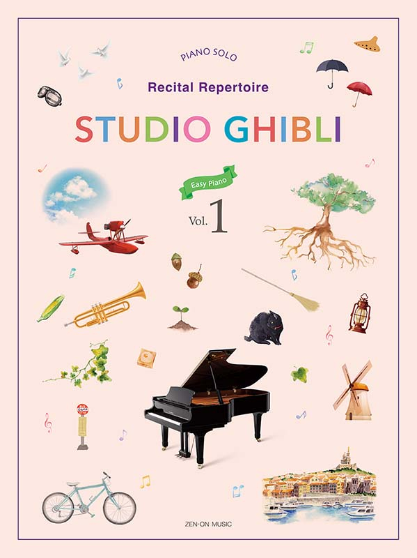 Studio Ghibli Recital Repertoire 1 ［Easy Piano］｜全音