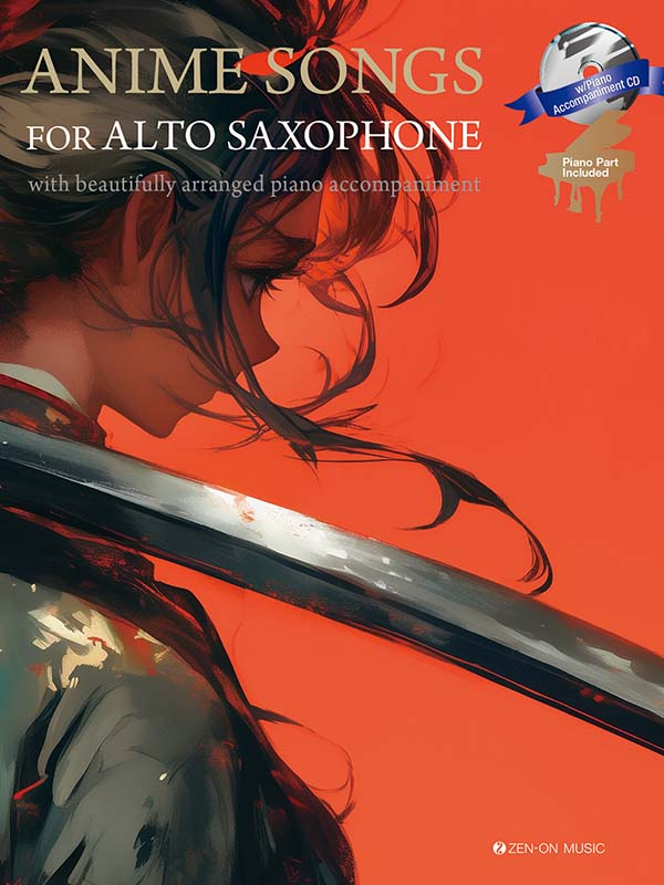 Anime Songs for Alto Saxophone｜全音オンラインショップ ｜ 全音楽譜
