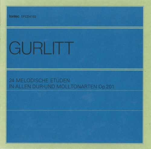 CD　グルリット　24の調による練習曲